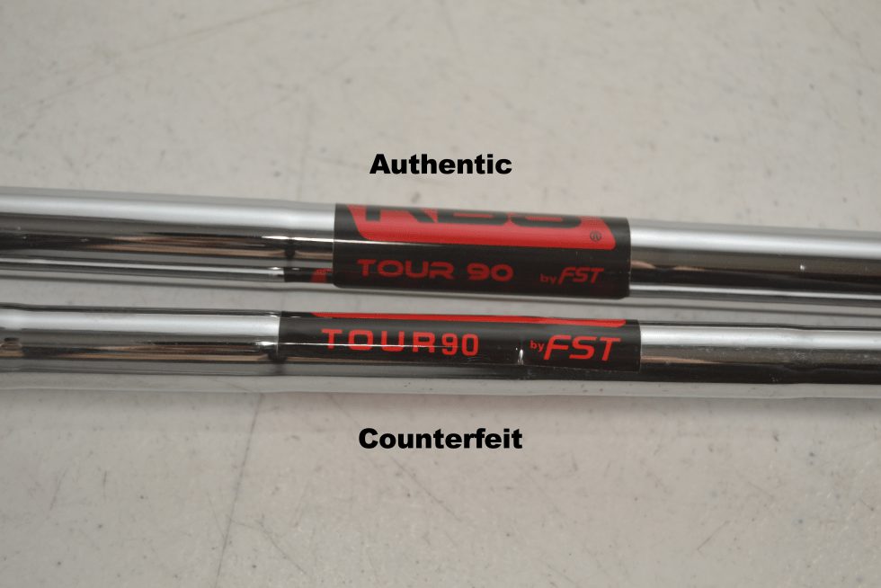Counterfeit Titleist 718 AP3 Iron Set