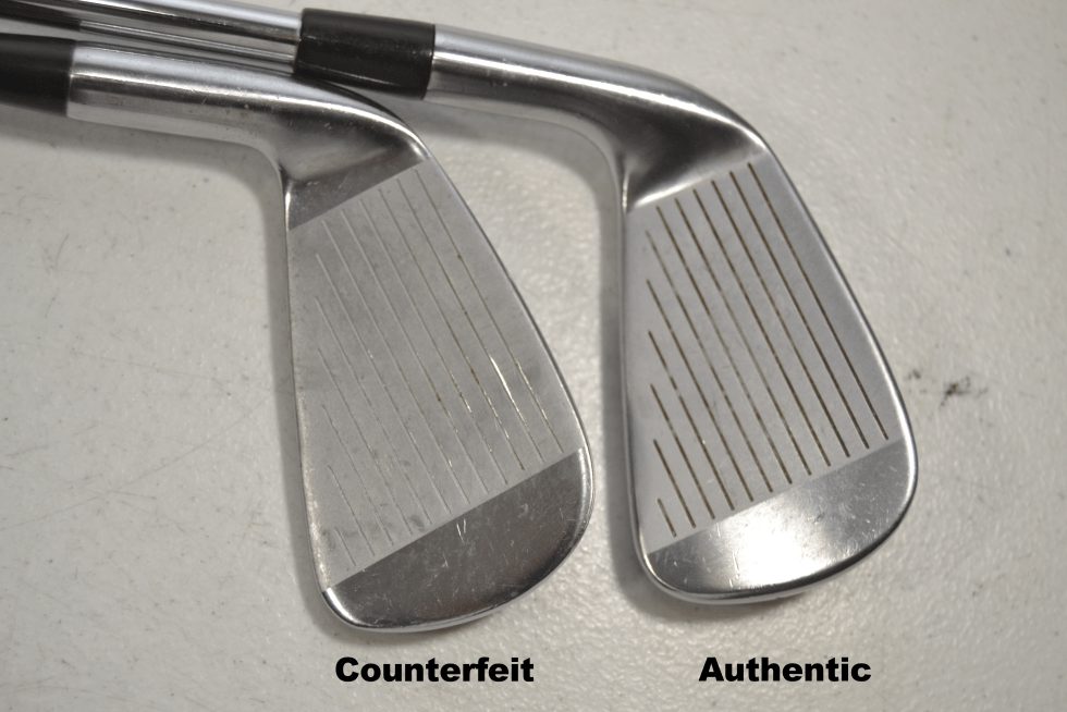 Counterfeit Titleist 716 AP2 Iron Set