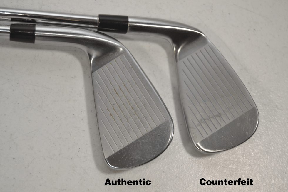 Counterfeit Titleist 718 AP3 Iron Set