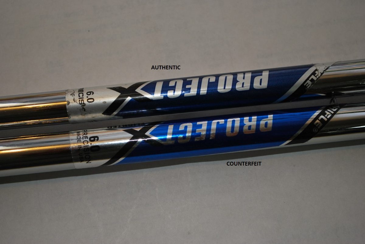 Counterfeit Titleist MB 710 Iron Set