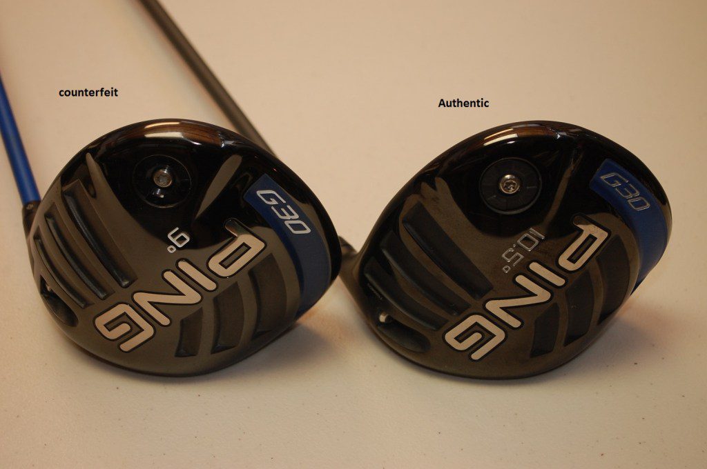 Identifying Counterfeit Ping G30 Driver