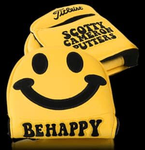Scotty Cameron 2012 HAPPY FACE - LARGE MALLET Putter