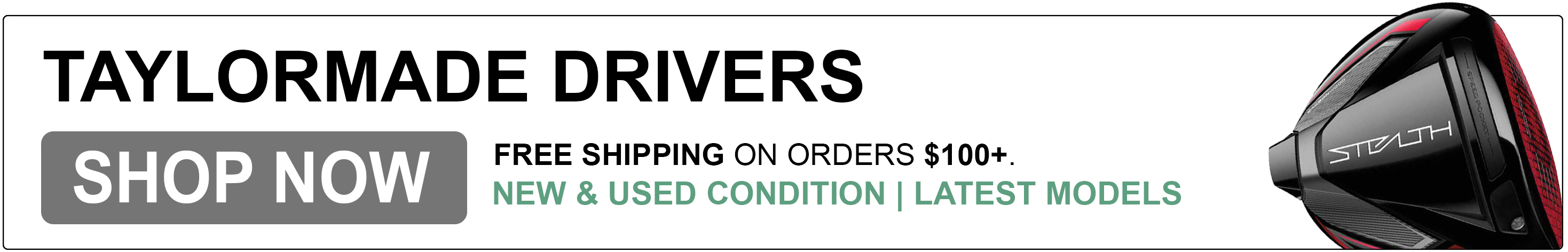 Buy TaylorMade Drivers