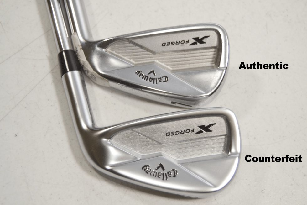 Counterfeit Callaway X Forged 2018 Iron Set 1 Counterfeit Callaway X Forged 2018 Iron Set
