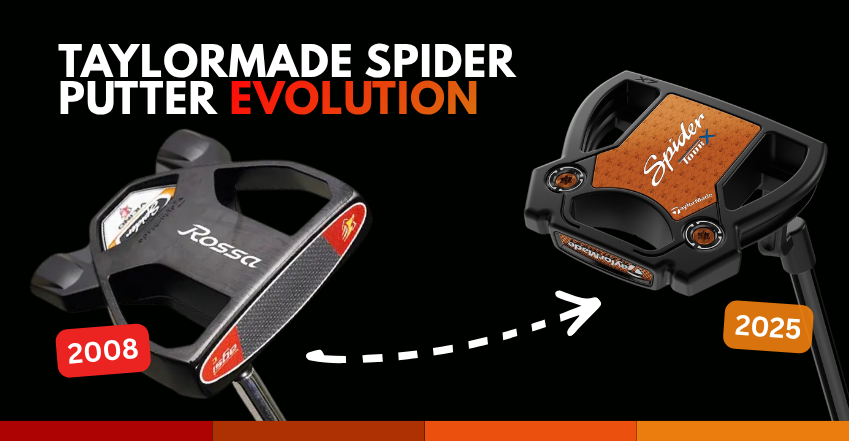 TaylorMade Spider Putter Evolution: From Monza Spider to Spider Tour X ...